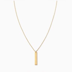 Uncommon James Gold Bar Necklace